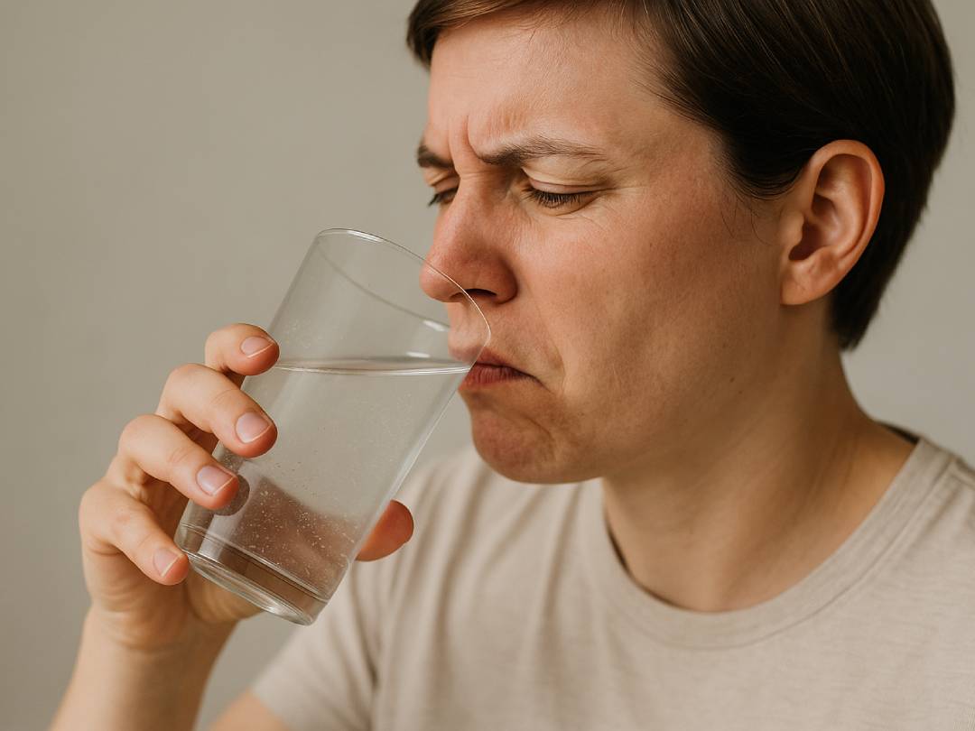 consecuencias de beber agua con cal